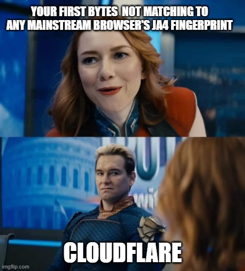 meme ja4 fingerprint cloudflare