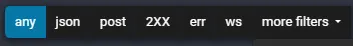 toolbar quick filtering